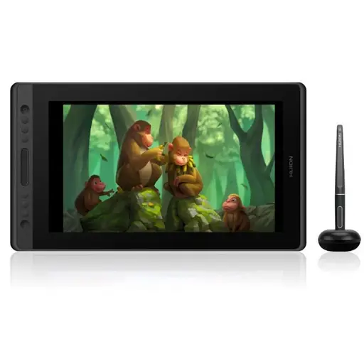 HUION Kamvas Pro 16 grafinė planšetė 5080 lpi 344,16 x 193,59 mm USB Juoda