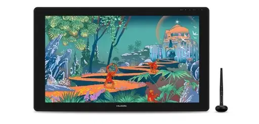 HUION Kamvas 24 grafinė planšetė 5080 lpi 526,85 x 296,35 mm USB-C Juoda