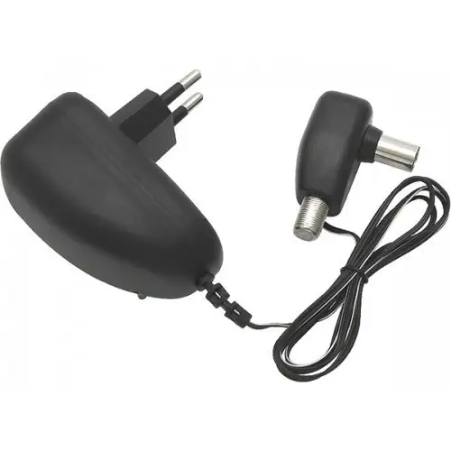 eSTAR Antenna Power Suply 12V + F Connection Black