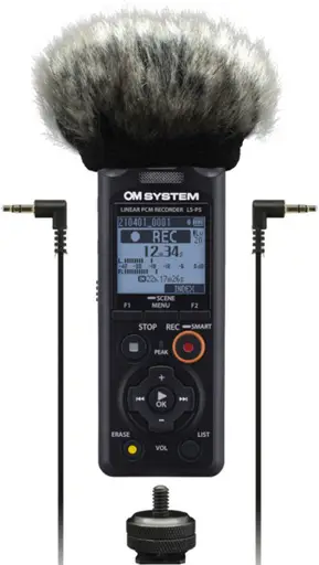 OM SYSTEM audio recorder LS-P5 Kit