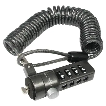 LOGILINK NBS004 LOGILINK - Laptop anti-theft lock, Black – 7