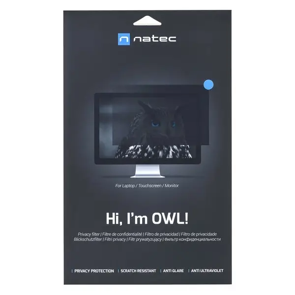 NATEC Privacy Filter Owl 17.3inch 16:9 – 9