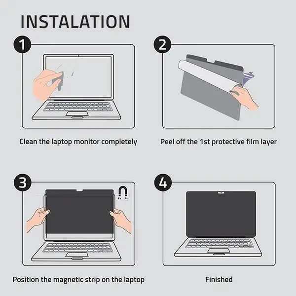 Privacy filter for MacBook Air 13.6 inches – 8