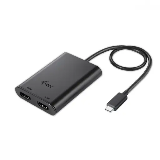 I-TEC USB C to Dual HDMI Port VideoAdapter 2x HDMI Port 4K Ultra HD compatible with Thunderbolt 3