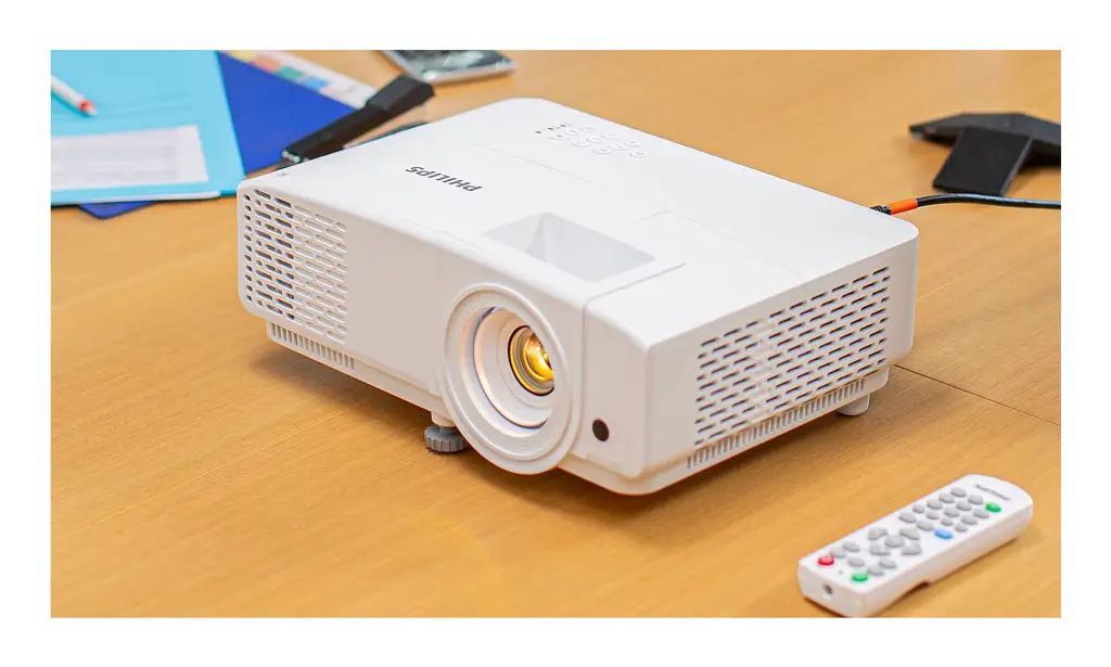 Projektorius - Philips PR-860 1080p, 2600 Liumenų, HDMI Baltas – 4