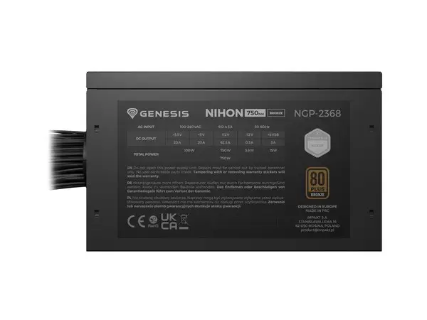 Genesis PSU Nihon 750NM – 3