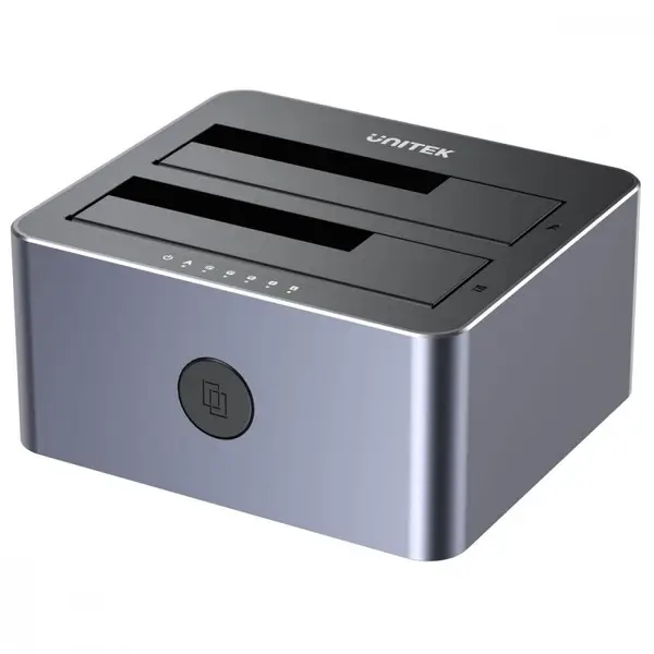UNITEK KLONAVIMO STOTIS 2X SATA 2,5"/3,5" USB 5GB – 7