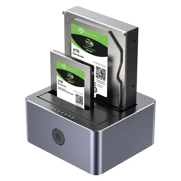 UNITEK KLONAVIMO STOTIS 2X SATA 2,5"/3,5" USB 5GB – 3