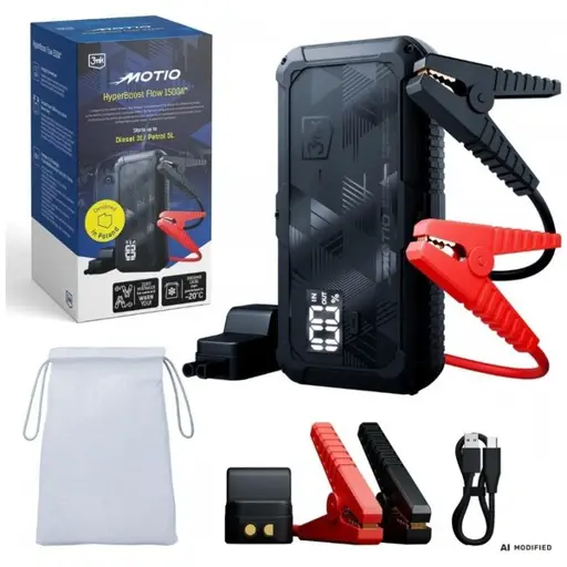 Jump Starter 1500A LED 10000mAh HyperBoost Flo