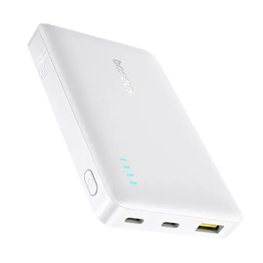 Išorinė baterija Baseus EnerFill FP21 10000mAh 22,5W USB-A - USB-C - balta