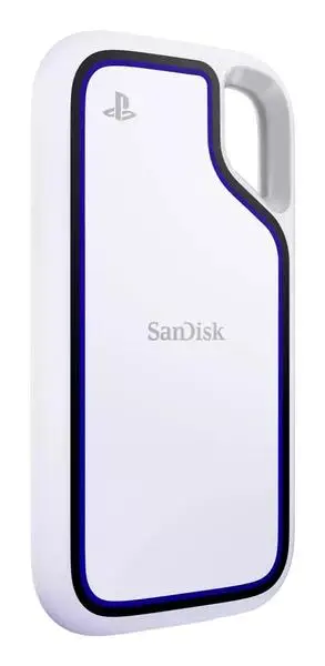 SANDISK Extreme 2TB Portable SSD (tinka Windows, MacOS kompiuteriams ir Sony PlayStation konsolėm) nuskaitymo greitis iki 1000MB/s – 7