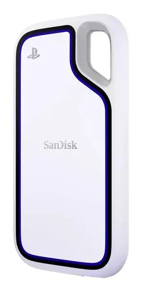SANDISK Extreme 2TB Portable SSD (tinka Windows, MacOS kompiuteriams ir Sony PlayStation konsolėm) nuskaitymo greitis iki 1000MB/s – 4