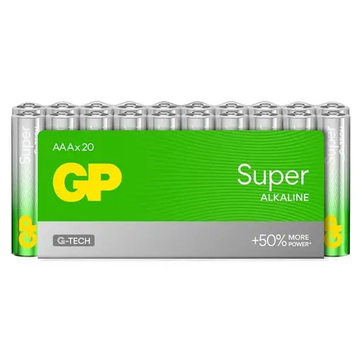 Alkaline batteries LR03 /AAA SUPER ALK. 20PCS.