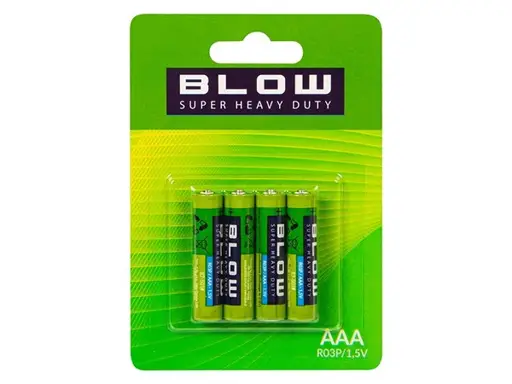 Battery AAA R03P Super Heavy Duty blister 4 pieces