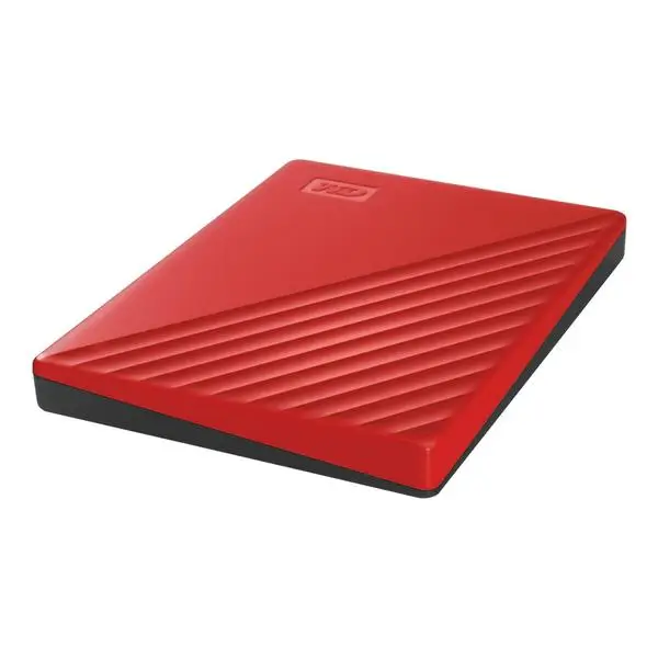 WD My Passport 2TB portable HDD USB 3.0 USB 2.0 compatible Red Retail – 5