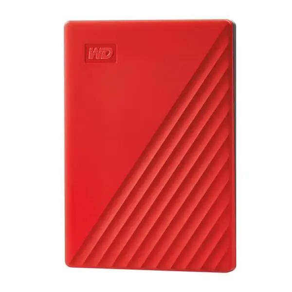 WD My Passport 2TB portable HDD USB 3.0 USB 2.0 compatible Red Retail – 2