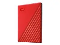 WD My Passport 2TB portable HDD USB 3.0 USB 2.0 compatible Red Retail – 10