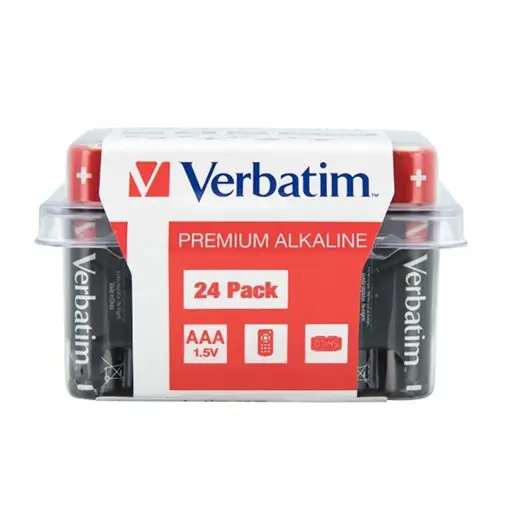 Alkaline Batteries AAA LR03 24-pack 49504