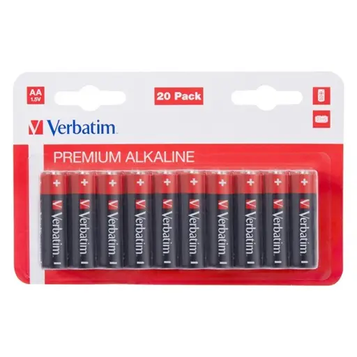 Alkaline Batteries AA/LR06 20-pack 49877