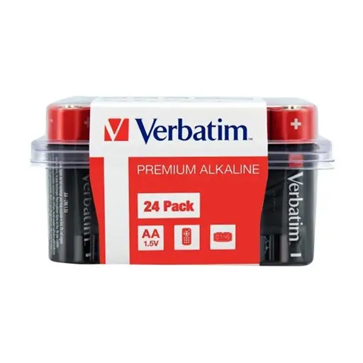 Alkaline Batteries AA / LR06 24-pack 49505