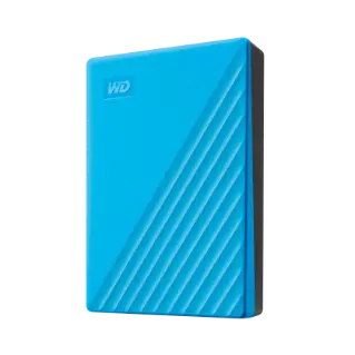WD My Passport 4TB portable HDD USB3.0 USB2.0 compatible Blue Retail – 7
