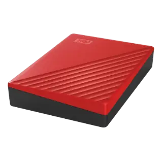 WD My Passport 4TB portable HDD USB3.0 USB2.0 compatible Red Retail – 4