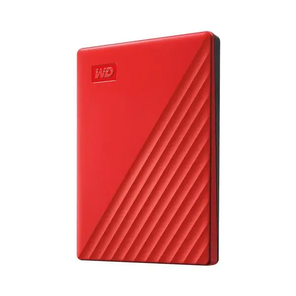WD My Passport 4TB portable HDD USB3.0 USB2.0 compatible Red Retail – 10