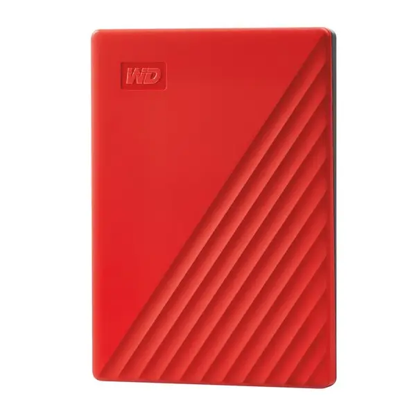 WD My Passport 4TB portable HDD USB3.0 USB2.0 compatible Red Retail – 6