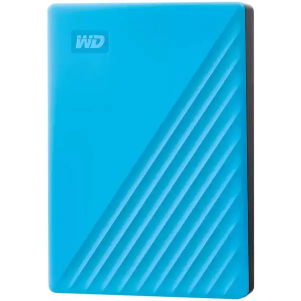 WD My Passport 6TB portable HDD USB3.0 USB2.0 compatible Blue Retail – 5