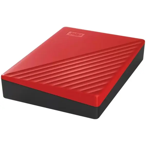 WD My Passport 6TB portable HDD USB3.0 USB2.0 compatible Red Retail – 6