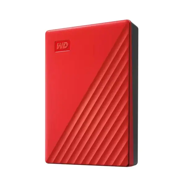 WD My Passport 6TB portable HDD USB3.0 USB2.0 compatible Red Retail – 9