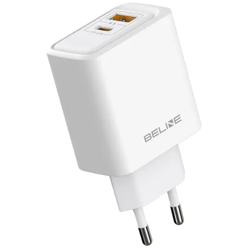 Charger 45W USB-A USB-C GaN PD white
