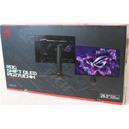 SALE OUT. ASUS ROG PG27UCWM Gaming Monitor 27" OLED 3840x2160/16:9/250cd/m2/0.03ms Display port, HDMI