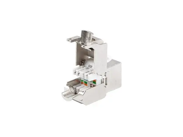 LANBERG keystone tool-less module RJ45 180 deg. FTP cat.7 – 7
