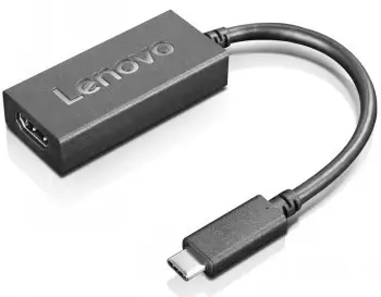 LENOVO Adapter 24 pin USB-C male to HDMI female 24 cm black 4K60Hz 3840 x 2160 support – 2
