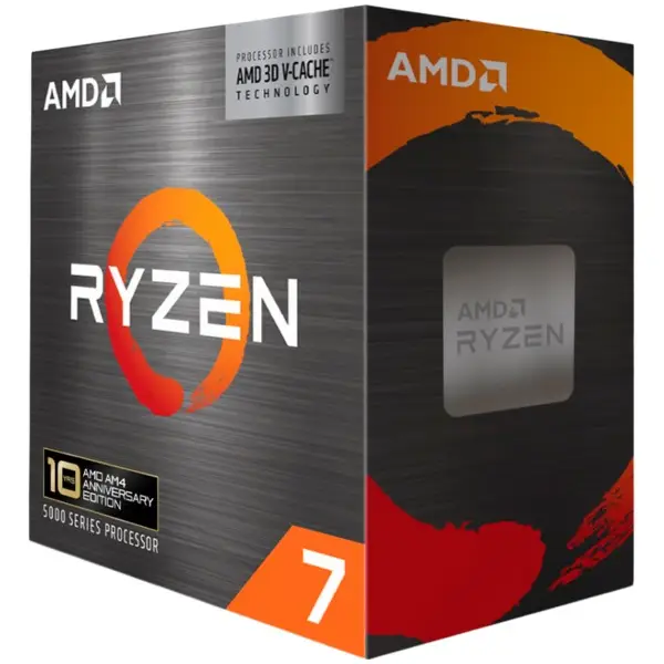 AMD Ryzen™ 7 8C/16T 5800X3D (3.4-4.5GHz, 100MB, 105W, AM4) Box – 5