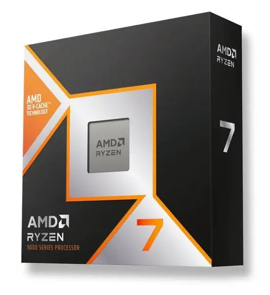 AMD Ryzen 7 9800X3D 5.2GHZ AM5 8C/16T 120W 104MB TRAY (be aušintuvo ir supakuotas neženklintoje rudoje dėžutėje) – 7