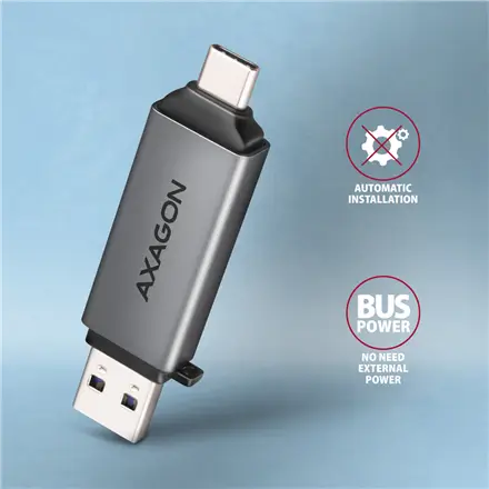 MEMORY READER USB-C+USB3.2 2SL/SD/MICROSD CRE-DAC AXAGON – 5