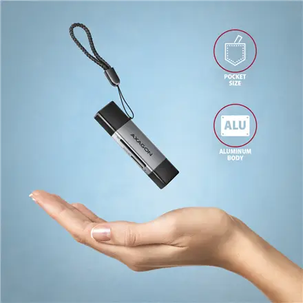 MEMORY READER USB-C+USB3.2 2SL/SD/MICROSD CRE-DAC AXAGON – 6