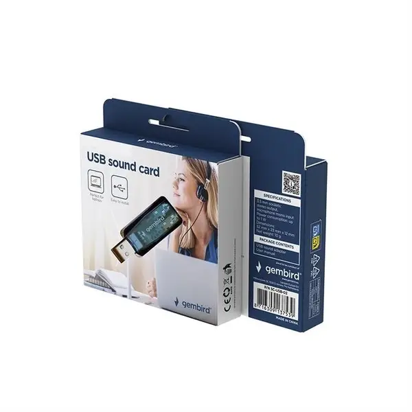 GEMBIRD USB sound card Virtus2 – 5