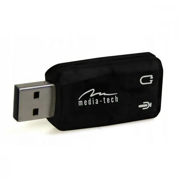 MEDIATECH MT5101 VIRTU 5.1 USB, is the perfect 3D Surround sound card for PCs and laptops, – 6
