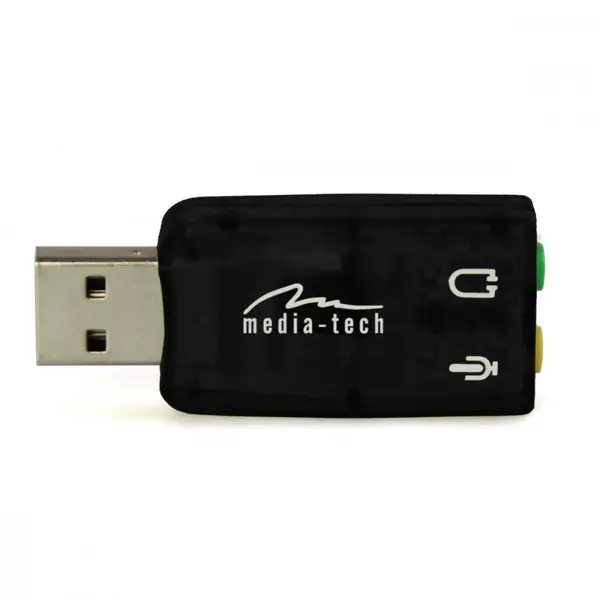 MEDIATECH MT5101 VIRTU 5.1 USB, is the perfect 3D Surround sound card for PCs and laptops, – 4