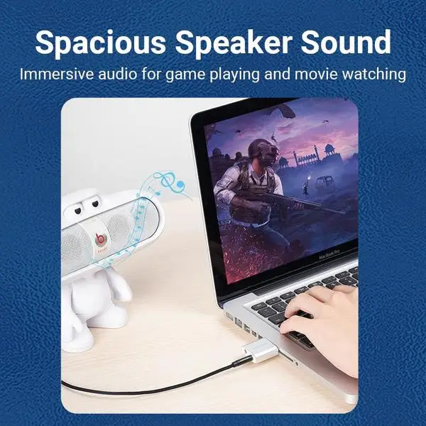 SOUND CARD USB 2-PORT/VAB-S13 VENTION – 7