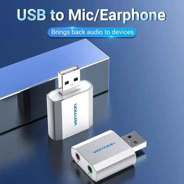 SOUND CARD USB 2-PORT/VAB-S13 VENTION – 2