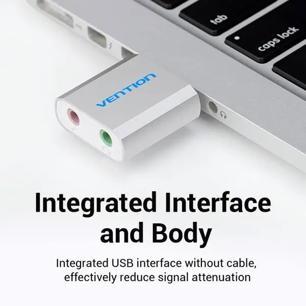 SOUND CARD USB 2-PORT/VAB-S13 VENTION – 4