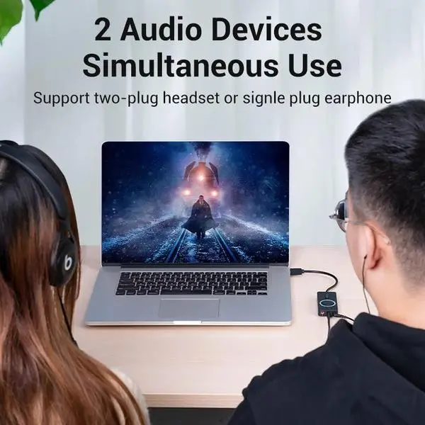 SOUND CARD ADAPTER USB/0.15M CDRBB VENTION – 7