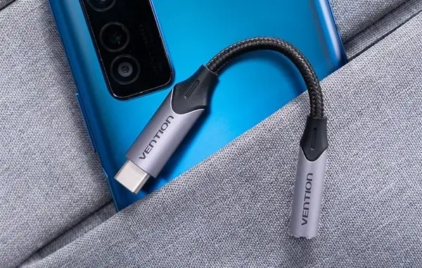 Vention USB-C į 3,5 mm DAC garso adapteris, 1 m – 2