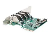 DIGITUS USB 3.0 4 port PCI Express add-on card 4 ports A / F External VL805 chipset – 8