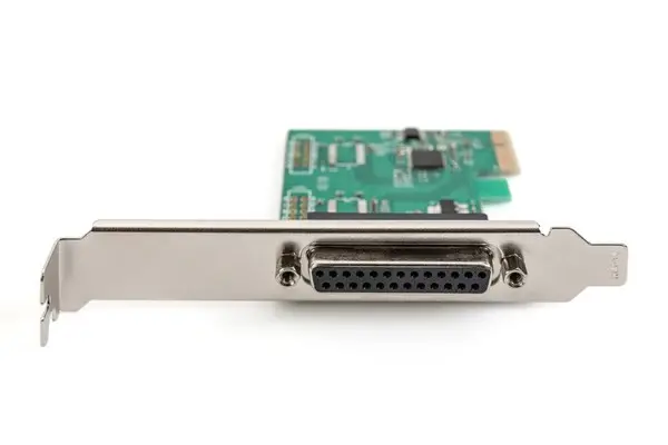 DIGITUS PCIexpress Add-On card Parallel 1-port 1xDB25 F Slot Bracket+LP Bracket OXPCIe952 chipset – 4