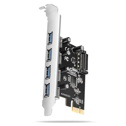 I/O CARD USB2 PCIE 4PORT/PCEU-430RS AXAGON – 2